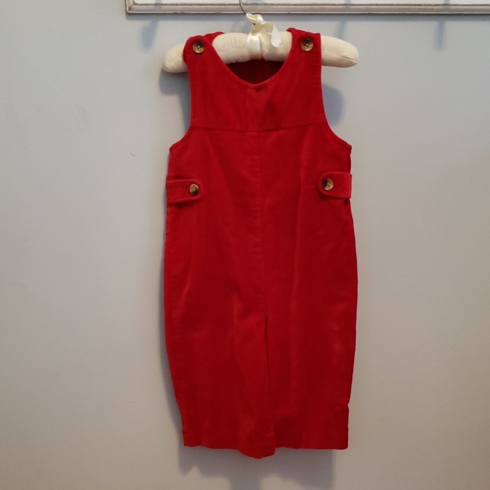 Red velvet John john 18-24 months